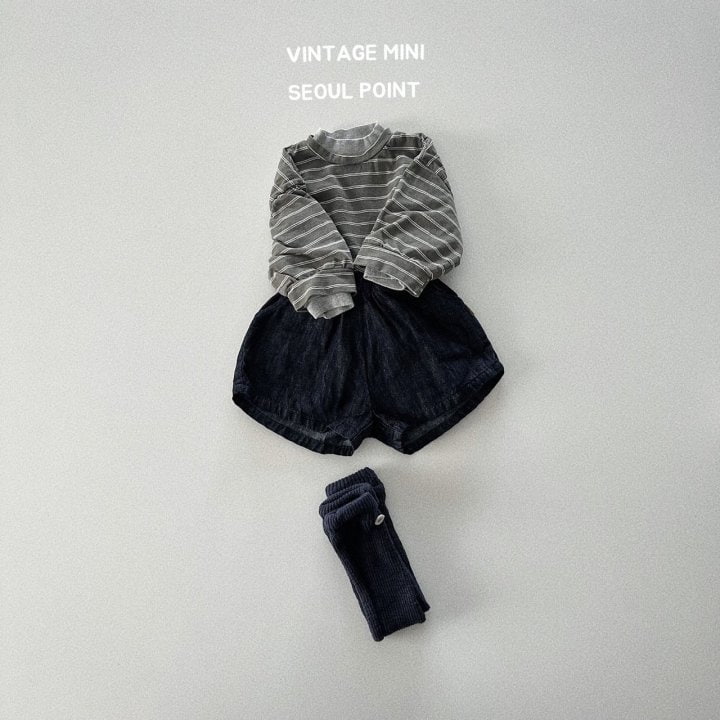 Minipoint - Korean Children Fashion - #magicofchildhood - Sera Denim Pants - 3