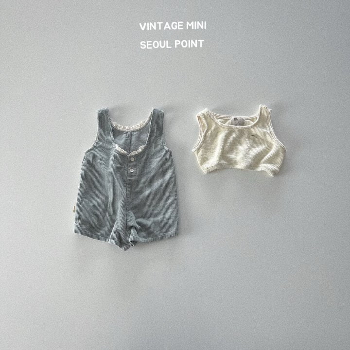 Minipoint - Korean Children Fashion - #magicofchildhood - Knit Crop Top - 2