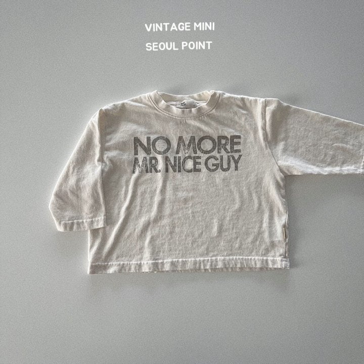 Minipoint - Korean Children Fashion - #minifashionista - No More Tee - 7