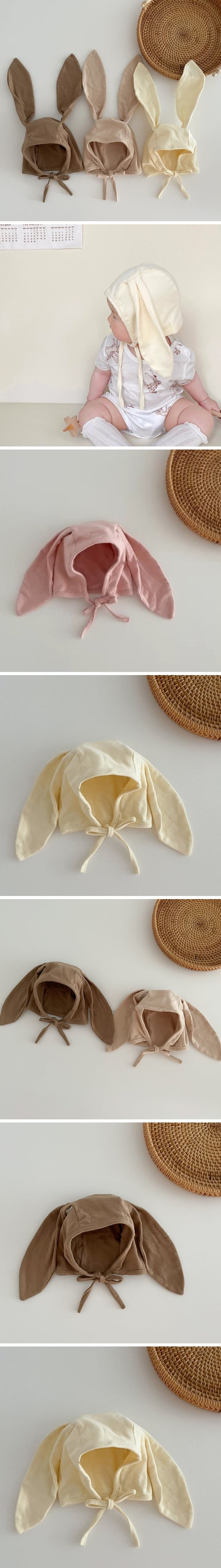 Miso - Korean Baby Fashion - #babyfever - Lop Ear Bonnet