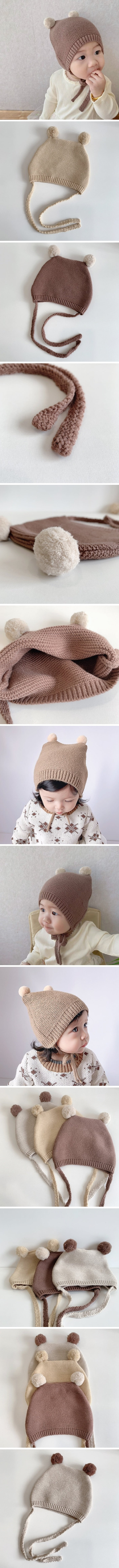 Miso - Korean Children Fashion - #discoveringself - Bell Knit Hat