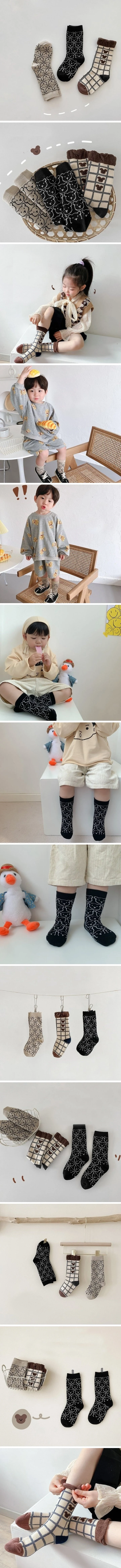 Miso - Korean Children Fashion - #kidsstore - Amond Socks