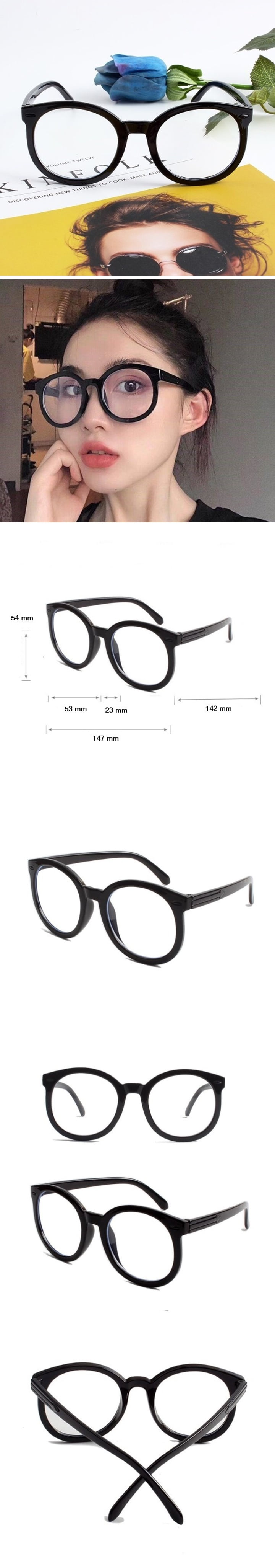 Miso - Korean Women Fashion - #momslook - Black Adult Glasses