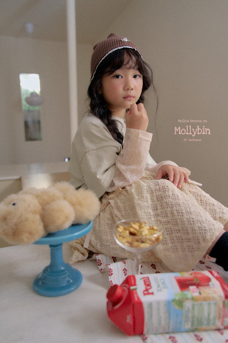 Mollybin - Korean Children Fashion - #childofig - Nunu Ribbon Skirt - 10