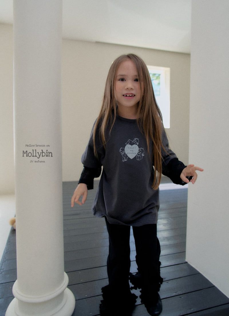 Mollybin - Korean Children Fashion - #childrensboutique - Angel Layered Tee with Mom - 7