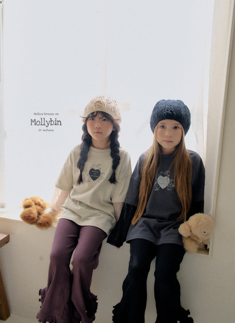 Mollybin - Korean Children Fashion - #kidsstore - Angel Layered Tee with Mom - 12