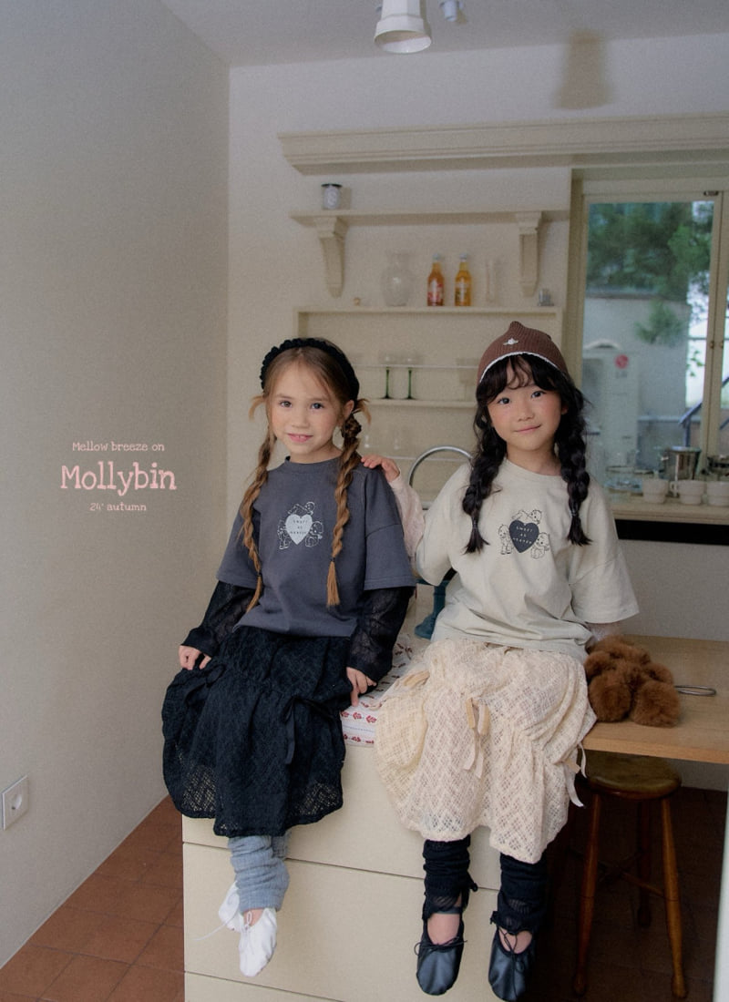 Mollybin - Korean Children Fashion - #magicofchildhood - Nunu Ribbon Skirt - 6