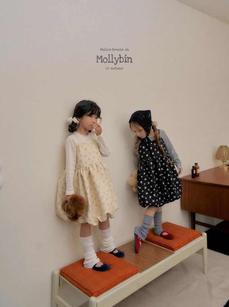 Mollybin - Korean Children Fashion - #minifashionista - Marie Pumpkin Dress - 6