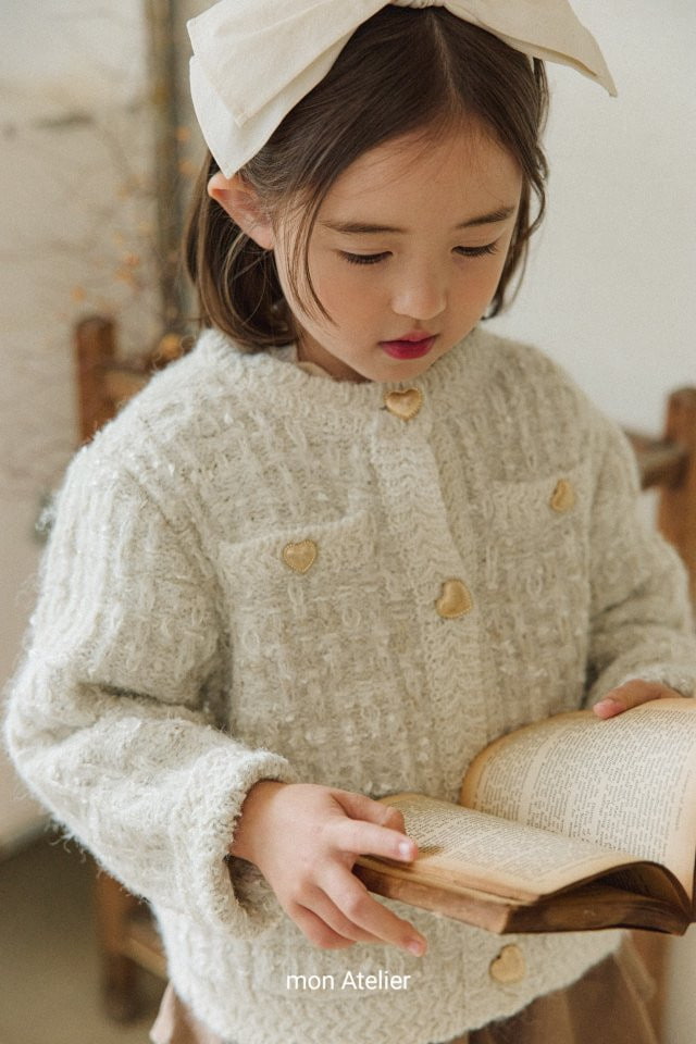 Mon Atelier - Korean Children Fashion - #childofig - Coco Cardigan - 4