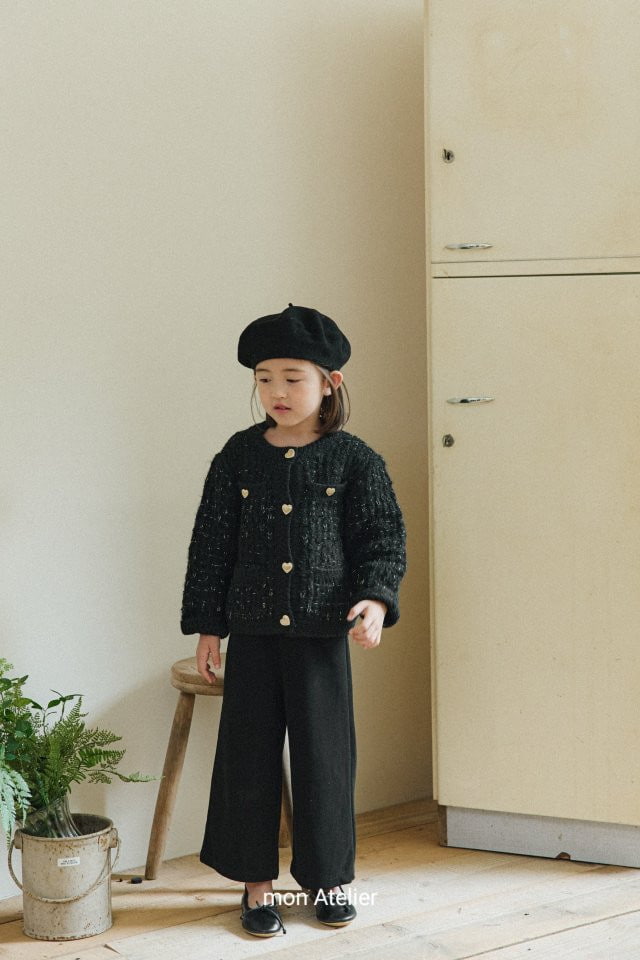 Mon Atelier - Korean Children Fashion - #designkidswear - Love You Pants - 6