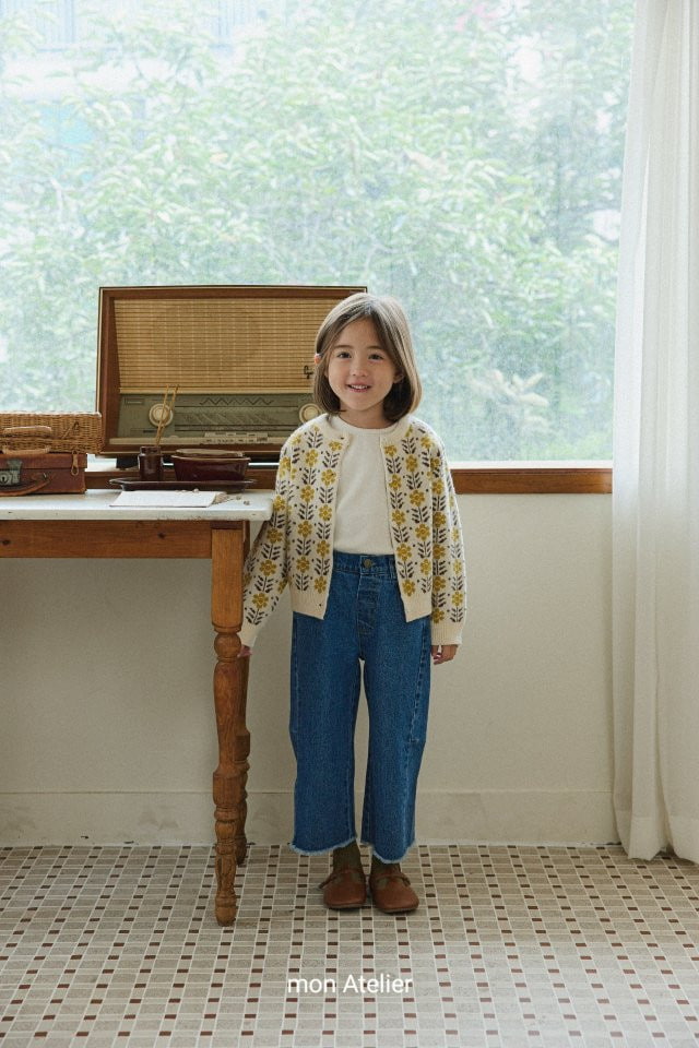 Mon Atelier - Korean Children Fashion - #designkidswear - Retro Cardigan - 2