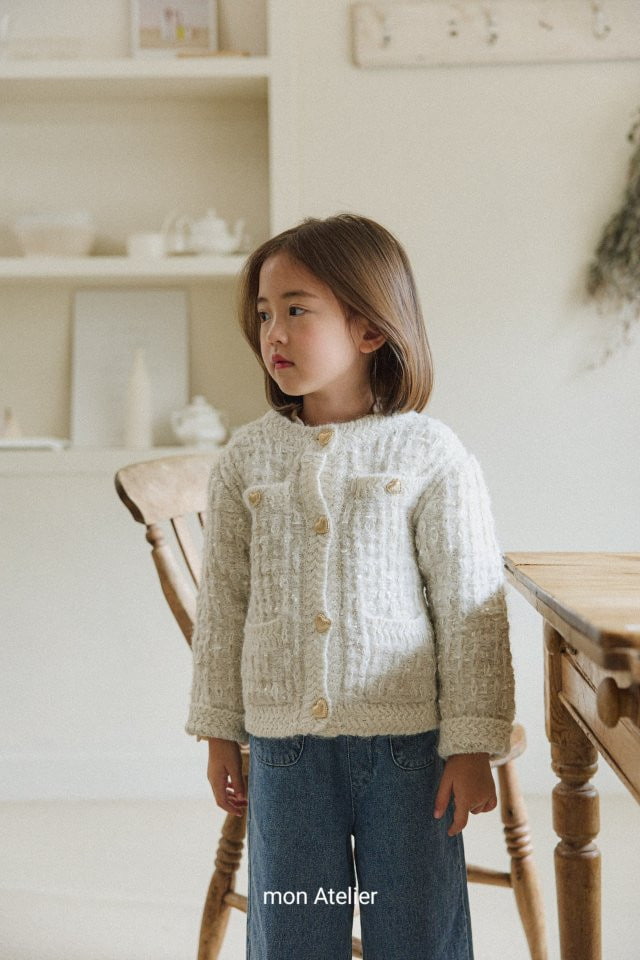 Mon Atelier - Korean Children Fashion - #discoveringself - Coco Cardigan - 6