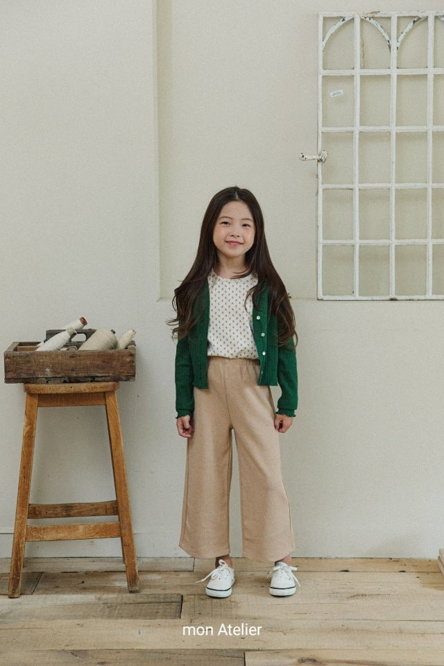 Mon Atelier - Korean Children Fashion - #fashionkids - Love You Pants - 8