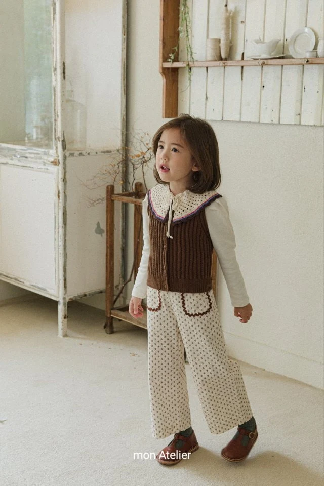 Mon Atelier - Korean Children Fashion - #fashionkids - Sunup Vest - 7