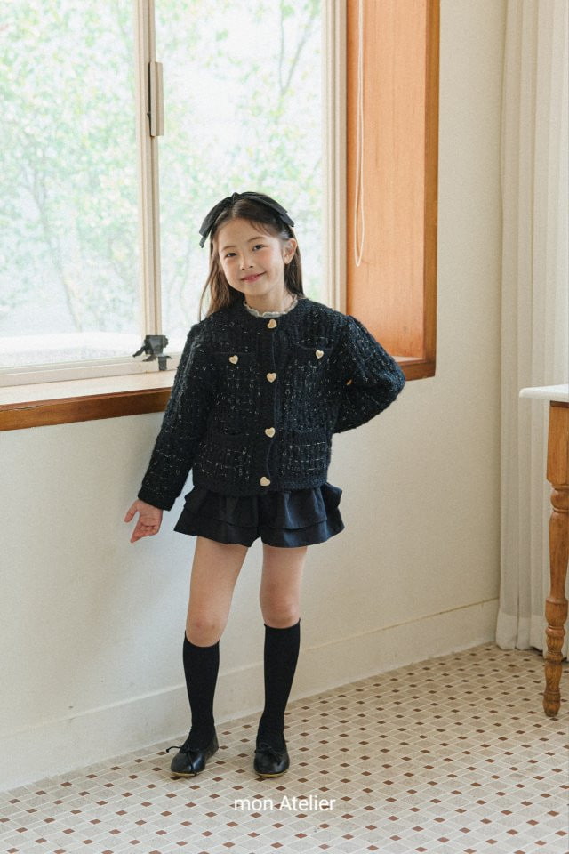 Mon Atelier - Korean Children Fashion - #kidsshorts - Coco Cardigan - 8