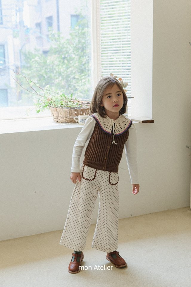 Mon Atelier - Korean Children Fashion - #kidsshorts - Flower Pants - 5