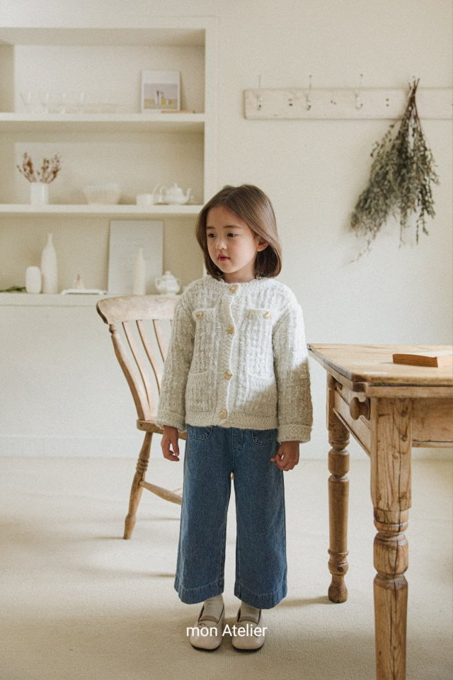 Mon Atelier - Korean Children Fashion - #kidsshorts - It Item Denim Pants - 2