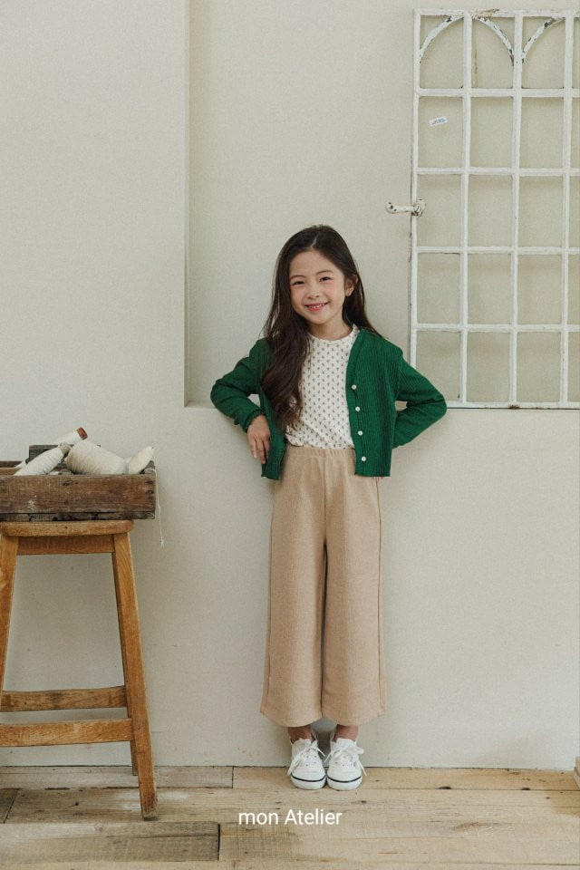 Mon Atelier - Korean Children Fashion - #kidsstore - Love You Pants - 10