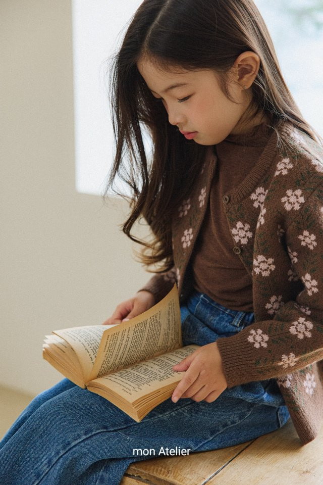 Mon Atelier - Korean Children Fashion - #minifashionista - Retro Cardigan - 11