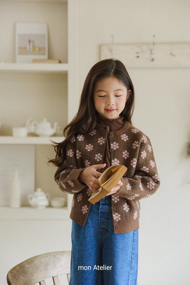 Mon Atelier - Korean Children Fashion - #prettylittlegirls - Retro Cardigan - 12