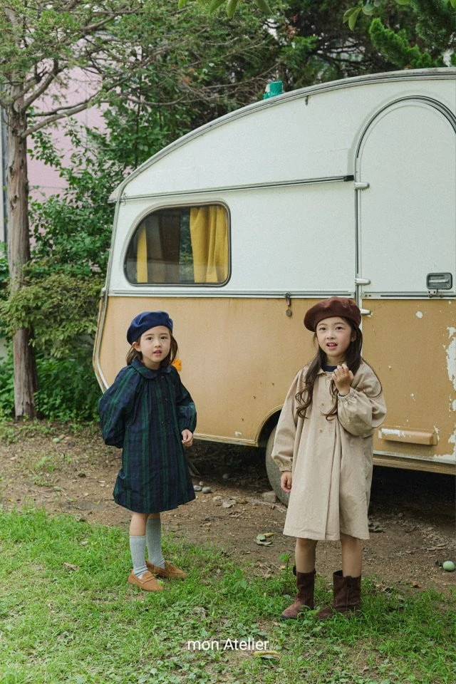 Mon Atelier - Korean Children Fashion - #stylishchildhood - Trench Coat - 7