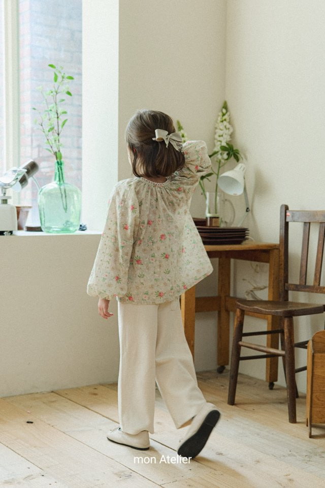 Mon Atelier - Korean Children Fashion - #stylishchildhood - Love You Pants - 3