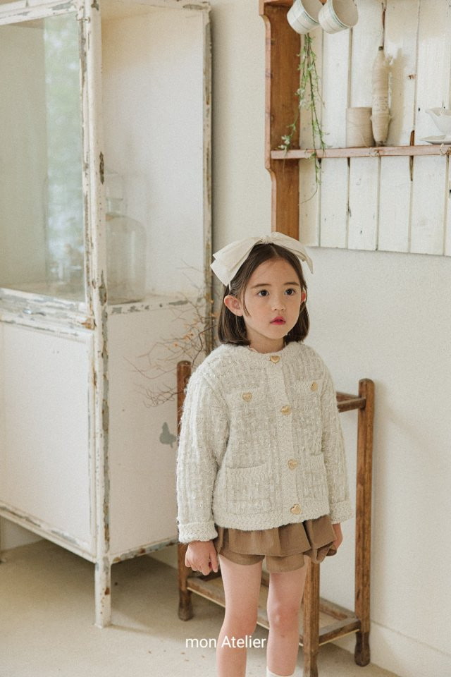 Mon Atelier - Korean Children Fashion - #stylishchildhood - Coco Cardigan - 2