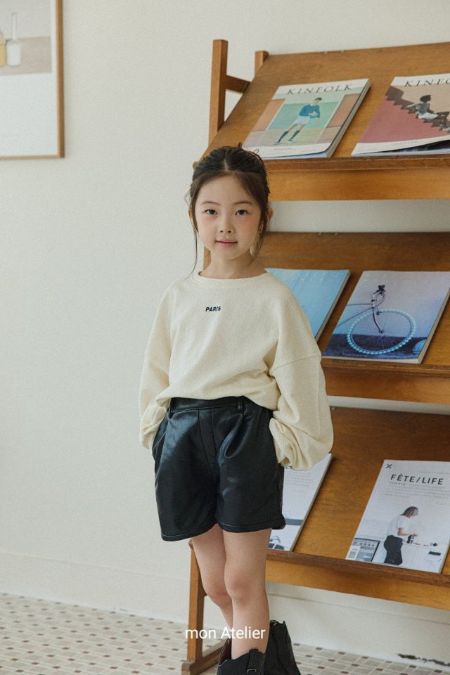 Mon Atelier - Korean Children Fashion - #todddlerfashion - Paris Sweatshirts - 12