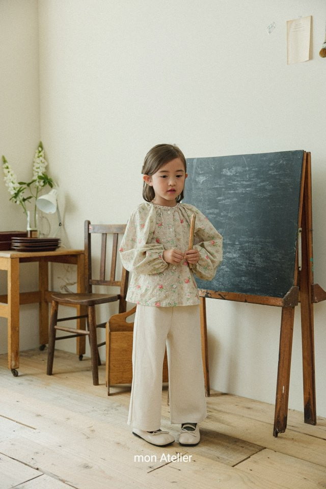 Mon Atelier - Korean Children Fashion - #toddlerclothing - Vintage Blouse - 3