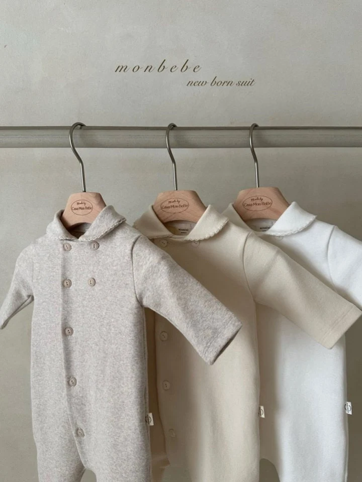 Monbebe - Korean Baby Fashion - #babyboutique - Newborn Hamil Bodysuit