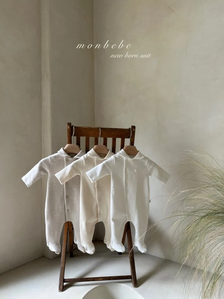 Monbebe - Korean Baby Fashion - #babyootd - Newborn Hamil Bodysuit - 10