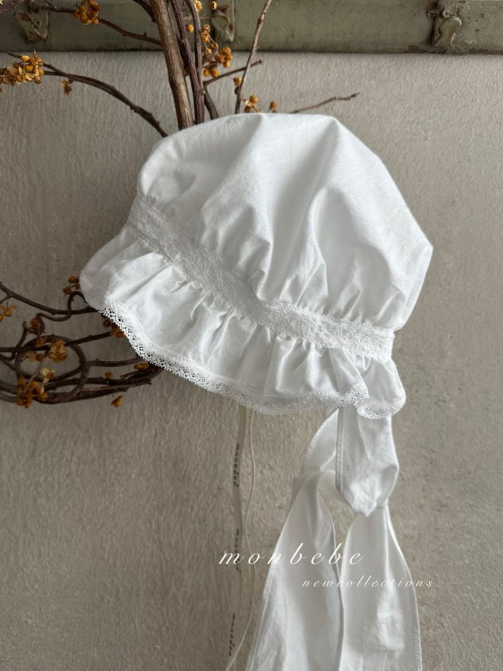 Monbebe - Korean Baby Fashion - #babyoutfit - Sophia Bonnet - 3