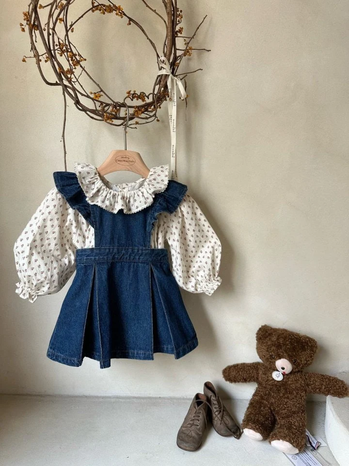 Monbebe - Korean Children Fashion - #littlefashionista - Amelie Blouse - 9