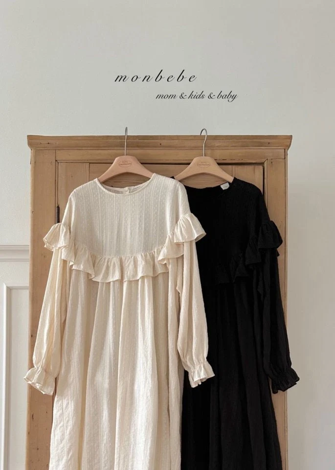 Monbebe - Korean Women Fashion - #womensfashion - Adult Sophia Frill Dress