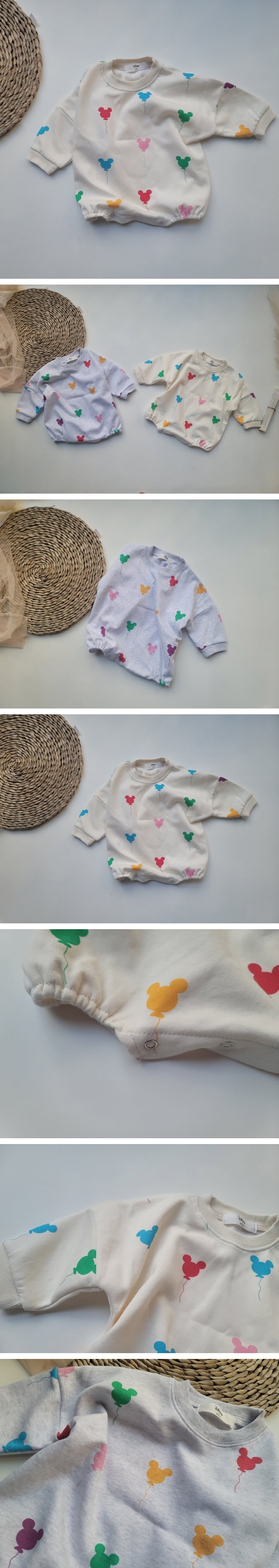 Moran - Korean Baby Fashion - #babyclothing - Balloon M Bodysuit