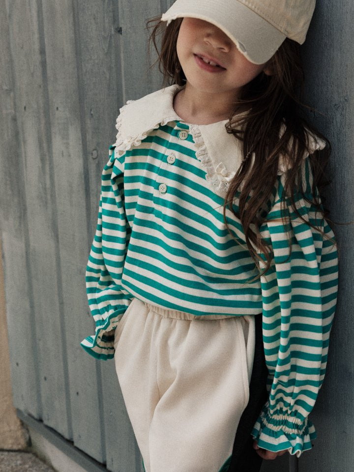 Mumunbaba - Korean Children Fashion - #childofig - Round Sailor Top - 6