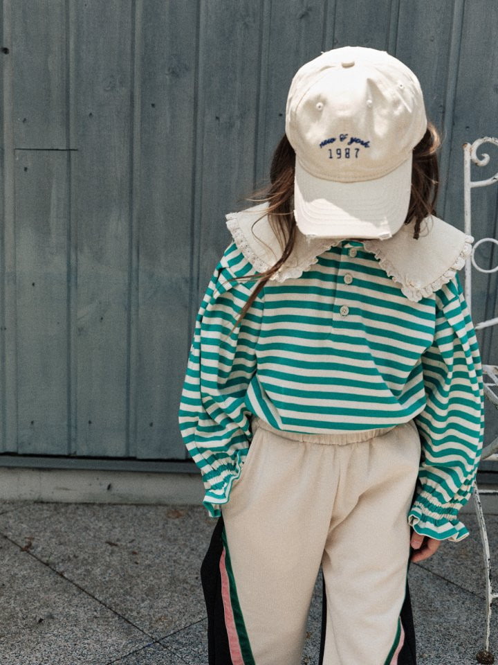 Mumunbaba - Korean Children Fashion - #designkidswear - Round Sailor Top - 8