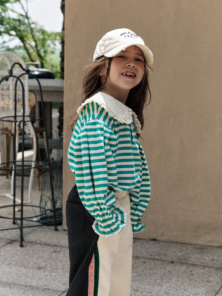 Mumunbaba - Korean Children Fashion - #discoveringself - Round Sailor Top - 9