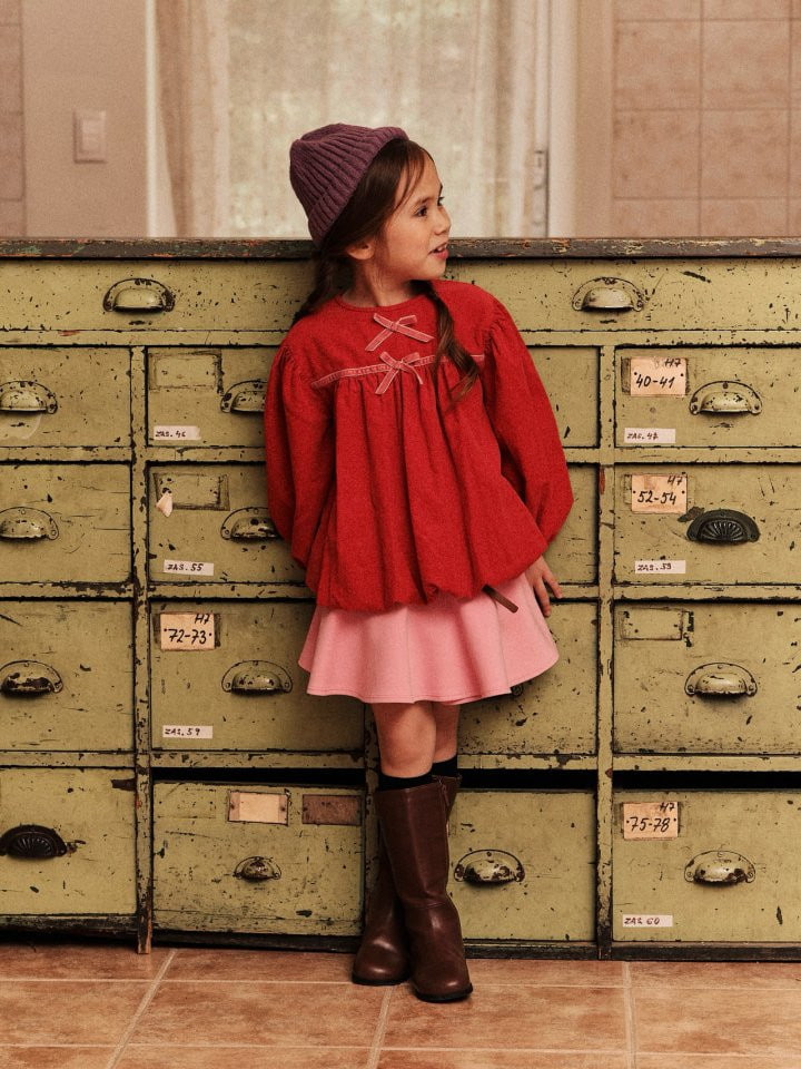 Mumunbaba - Korean Children Fashion - #littlefashionista - Anju Volumn Blouse - 6