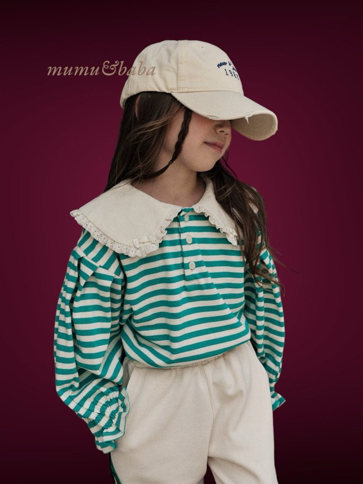 Mumunbaba - Korean Children Fashion - #littlefashionista - Round Sailor Top