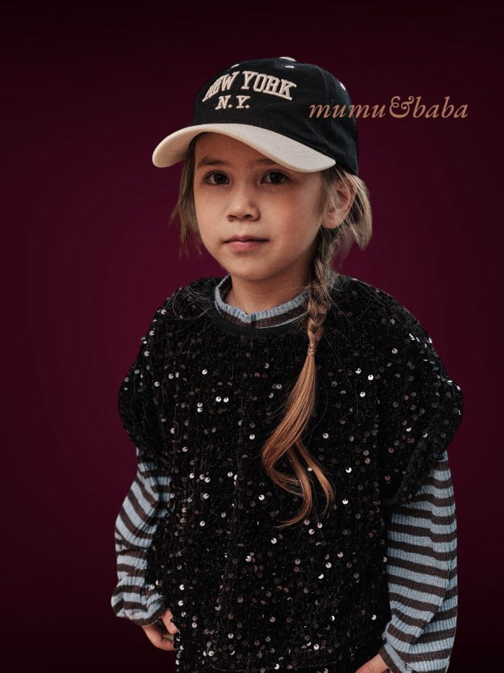 Mumunbaba - Korean Children Fashion - #prettylittlegirls - Spankle Velvet Tee