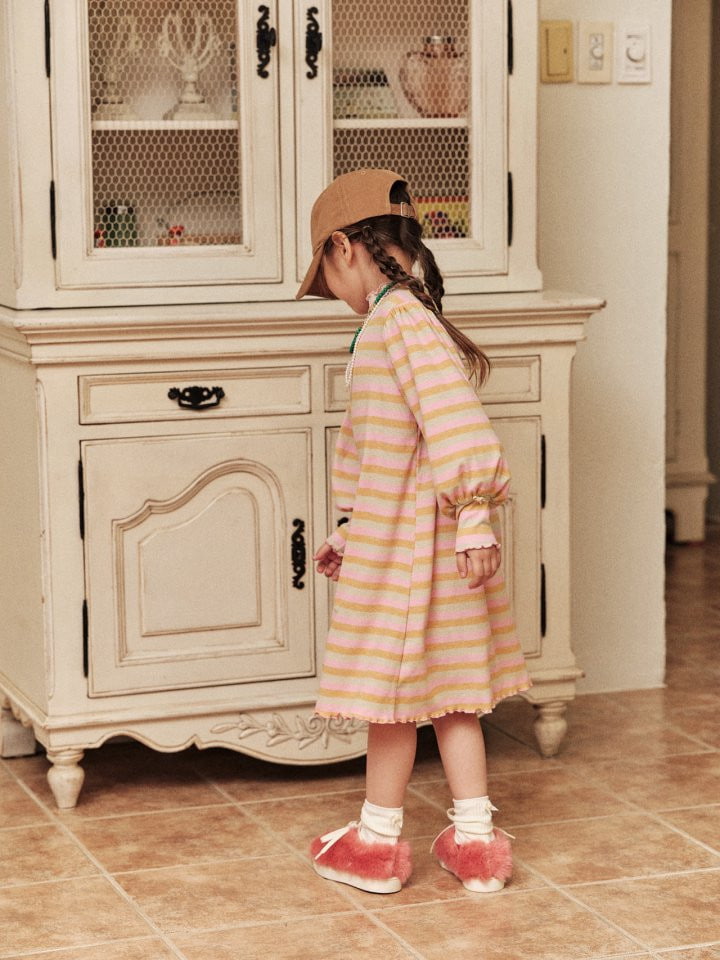 Mumunbaba - Korean Children Fashion - #stylishchildhood - Rain Pink One-piece - 5