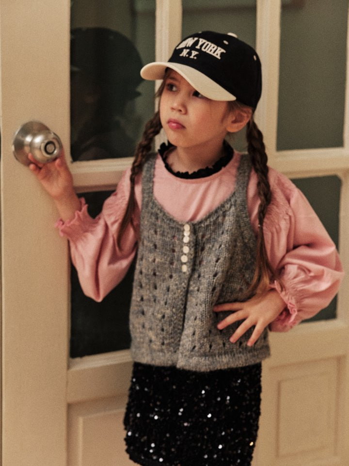 Mumunbaba - Korean Children Fashion - #todddlerfashion - Smocked Shirring Tee - 9