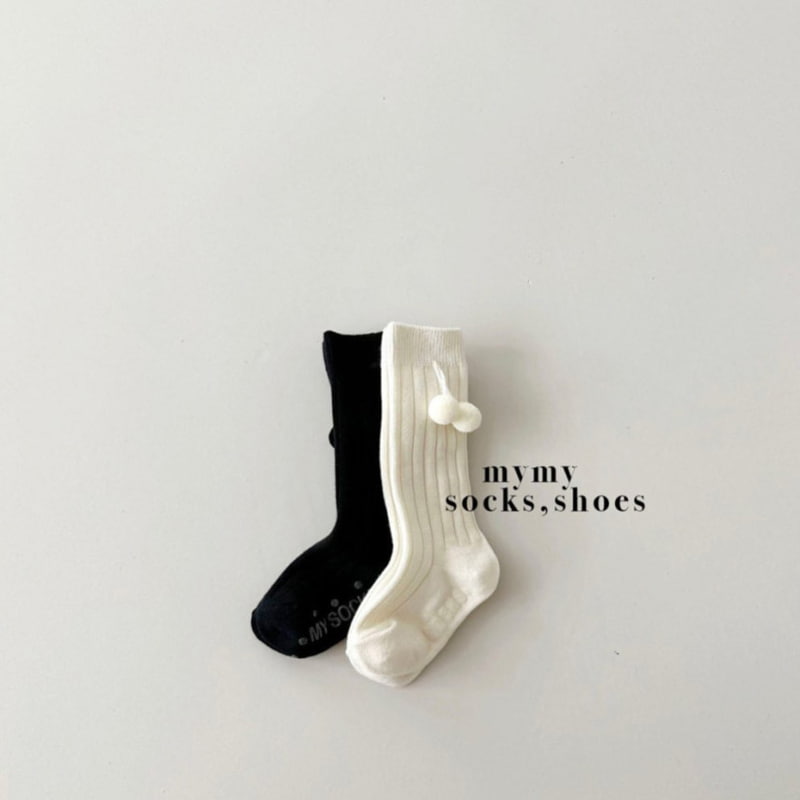 My Socks - Korean Children Fashion - #discoveringself - Black Bean Socks - 4