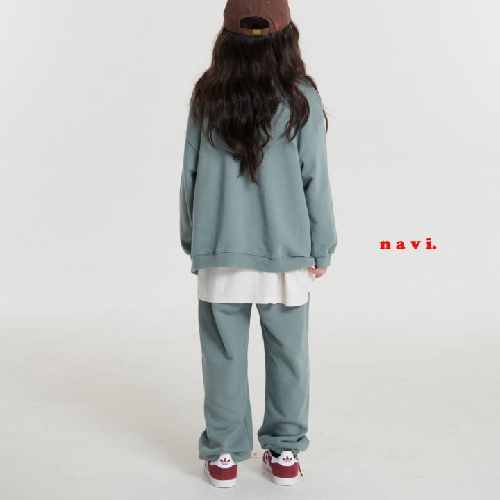 Navi - Korean Children Fashion - #kidzfashiontrend - Tree Half Zip-up - 4