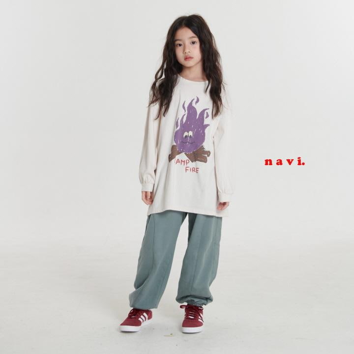 Navi - Korean Children Fashion - #Kfashion4kids - Fire Long Tee - 12