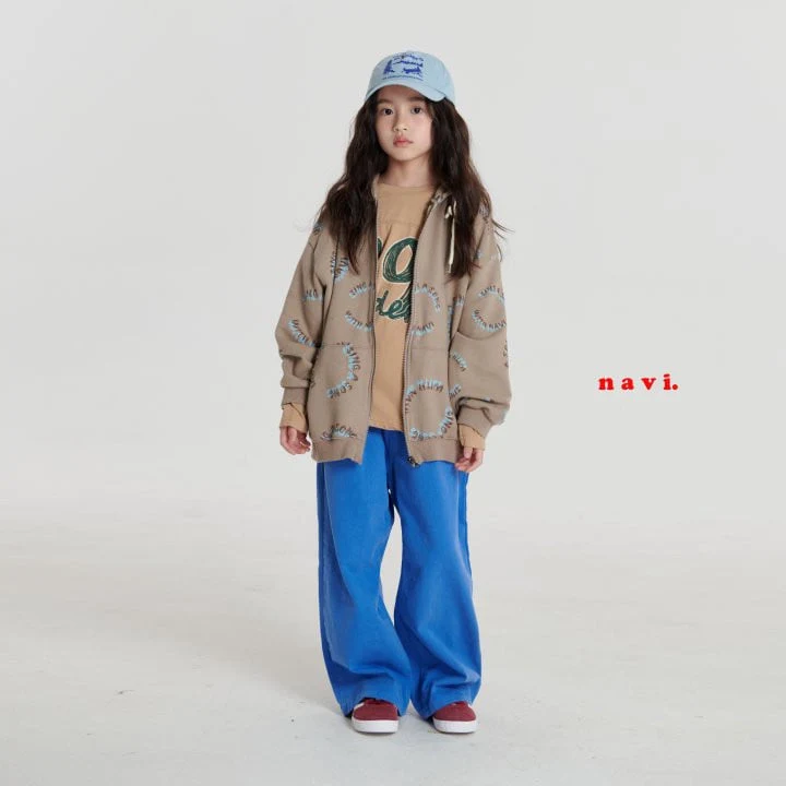 Navi - Korean Children Fashion - #Kfashion4kids - Circle Hood Zip-up Jacket - 6