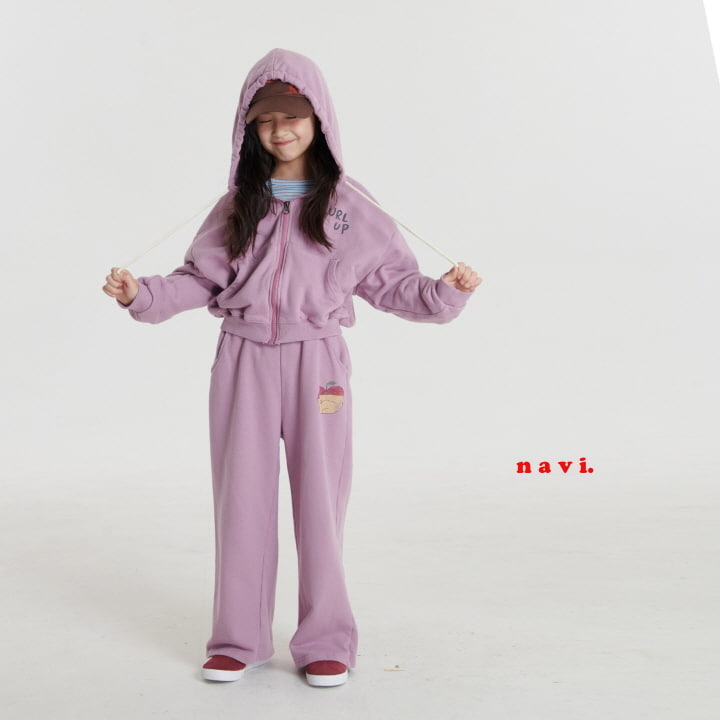 Navi - Korean Children Fashion - #childofig - Color Hood Zip-up - 12