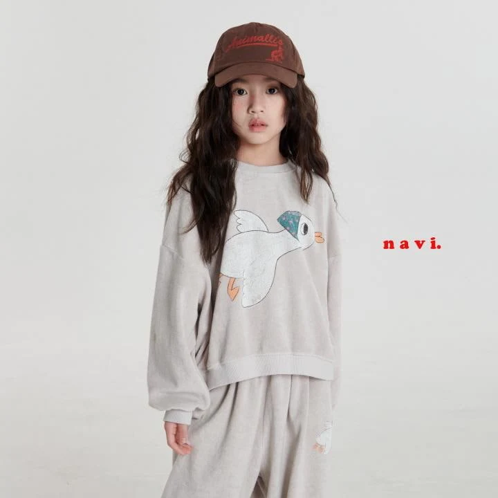 Navi - Korean Children Fashion - #childrensboutique - Fly Duck Sweatshirts - 10