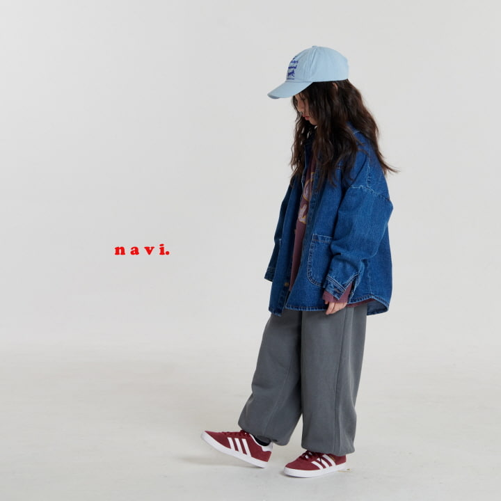 Navi - Korean Children Fashion - #designkidswear - East Denim Jacket - 3